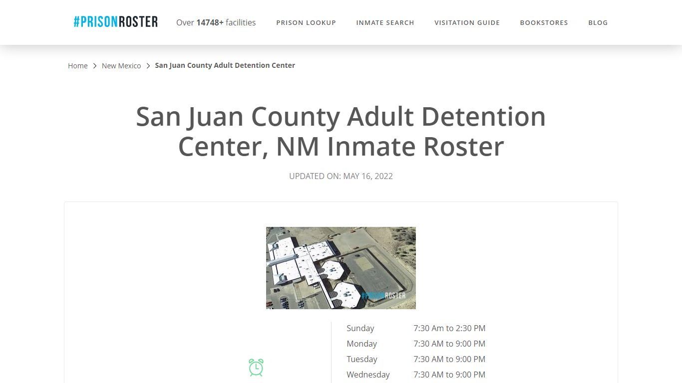 San Juan County Adult Detention Center, NM Inmate Roster